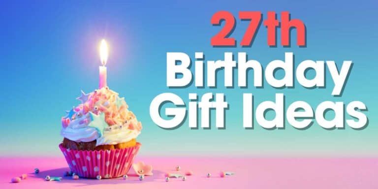 27th Birthday Gift Ideas